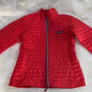 Patagonia Bright Red Puffer Jacket